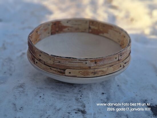 Bērza bļoda ar tāsi!